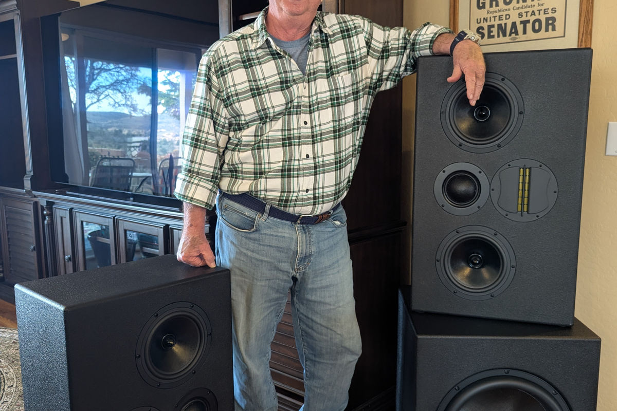 CNC machined custom speaker cabinets for Sedona Arizona homes - precision crafted in Arizona workshop
