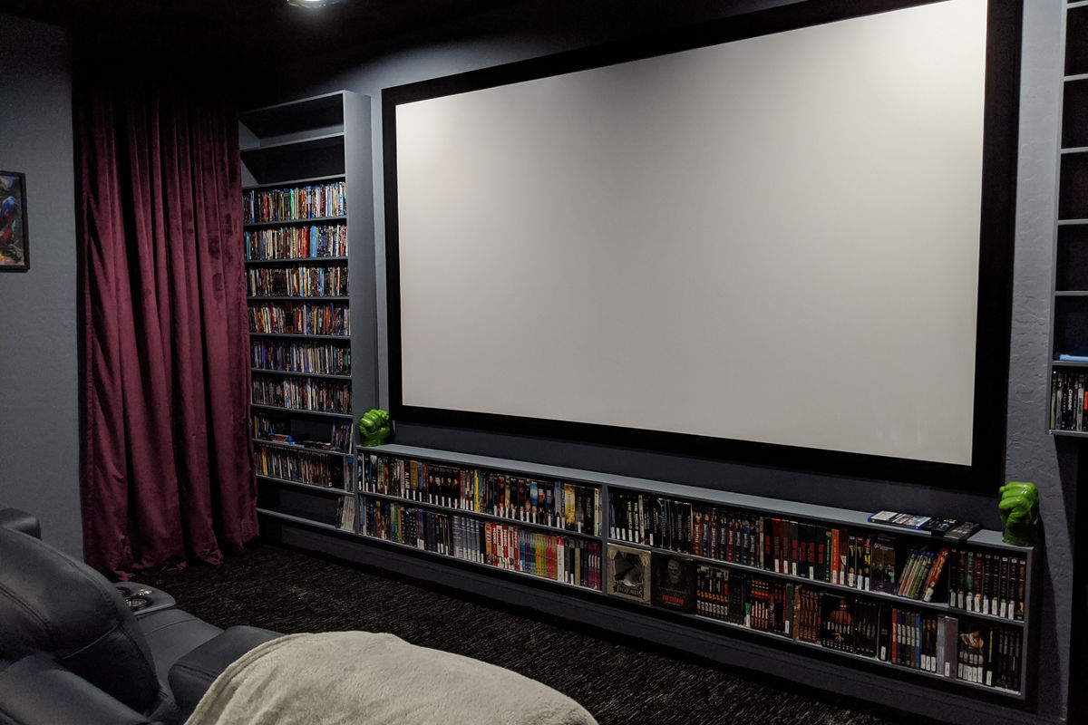Professional home theater installation Scottsdale - clean cable management