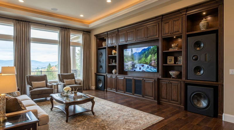 Mike Knows AV custom home theater installation and handcrafted audio speaker services in Arizona