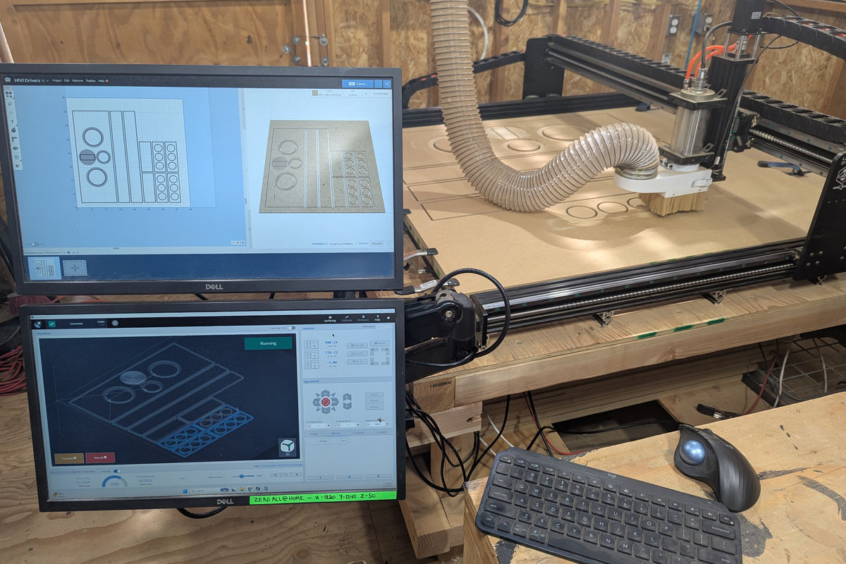 Custom speaker fabrication Arizona workshop - CNC machined cabinets Prescott